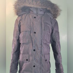 Mens Muchael Kors puffer coat Grey